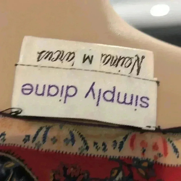 Vintage silk Neiman Marcus midi dress - Picture 11 of 12